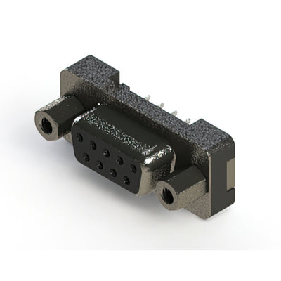 628-009-220-013 by EDAC Inc. - CONNECTOR D-SUB RCPT 9P PNL MNT SLDR