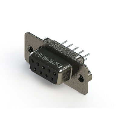 628-009-220-242 by EDAC Inc. - CONNECTOR D-SUB RCPT 9POS VERT SLDR