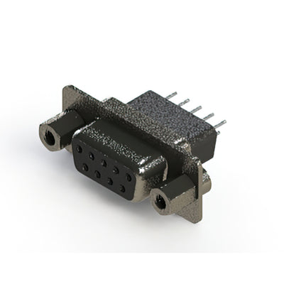 628-009-221-253 by EDAC Inc. - CONNECTOR D-SUB RCPT 9POS VERT SLDR