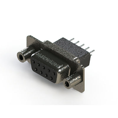 628-009-221-258 by EDAC Inc. - CONNECTOR D-SUB RCPT 9POS VERT SLDR