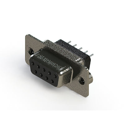 628-009-228-062 by EDAC Inc. - CONNECTOR D-SUB RCPT 9POS VERT SLDR