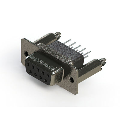 628-009-261-076 by EDAC Inc. - CONNECTOR D-SUB RCPT 9POS VERT SLDR