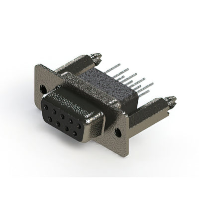 628-009-271-076 by EDAC Inc. - CONNECTOR D-SUB RCPT 9POS VERT SLDR