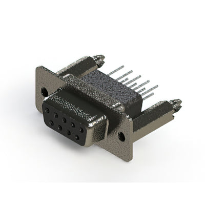 628-009-271-256 by EDAC Inc. - CONNECTOR D-SUB RCPT 9POS VERT SLDR