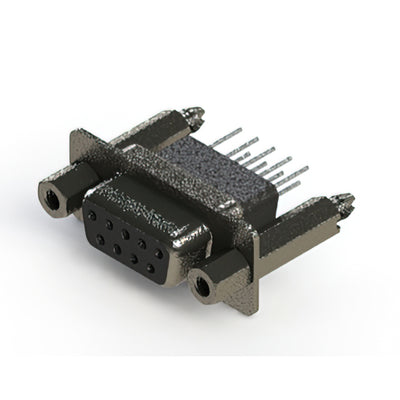 628-009-271-277 by EDAC Inc. - CONNECTOR D-SUB RCPT 9POS VERT SLDR