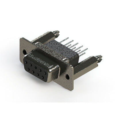 628-009-281-076 by EDAC Inc. - CONNECTOR D-SUB RCPT 9POS VERT SLDR