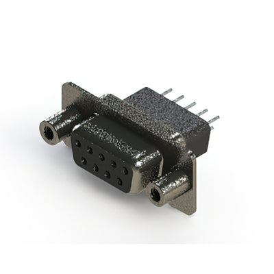 628-009-321-258 by EDAC Inc. - CONNECTOR D-SUB RCPT 9POS VERT SLDR