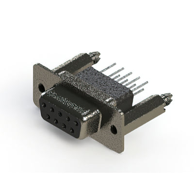 628-009-381-056 by EDAC Inc. - CONNECTOR D-SUB RCPT 9POS VERT SLDR