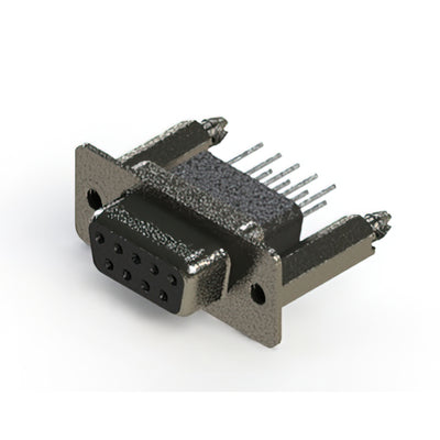 628-009-381-276 by EDAC Inc. - CONNECTOR D-SUB RCPT 9POS VERT SLDR