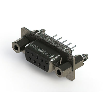 628-009-620-267 by EDAC Inc. - CONNECTOR D-SUB RCPT 9POS VERT SLDR