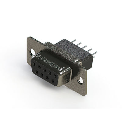 628-009-621-071 by EDAC Inc. - CONNECTOR D-SUB RCPT 9POS VERT SLDR