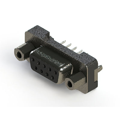 628-009-624-217 by EDAC Inc. - CONNECTOR D-SUB RCPT 9POS VERT SLDR