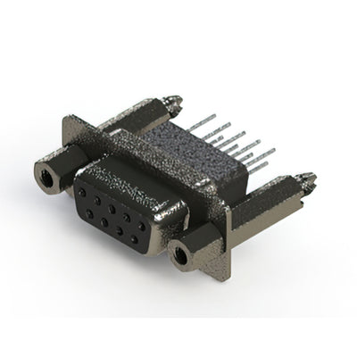 628-009-671-257 by EDAC Inc. - CONNECTOR D-SUB RCPT 9POS VERT SLDR
