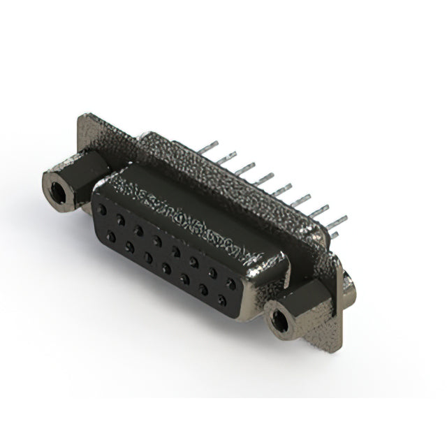 628-015-220-243 by EDAC Inc. - CONNECTOR D-SUB RCPT 15POS VERT SLDR
