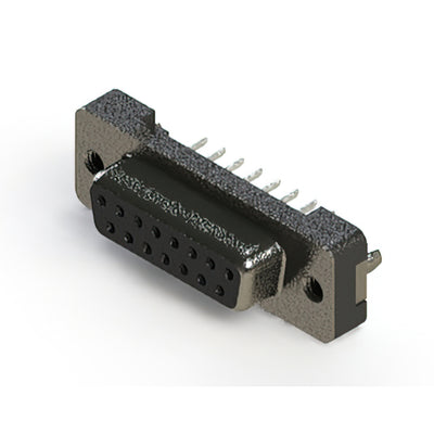 628-015-224-216 by EDAC Inc. - CONNECTOR D-SUB RCPT 15POS VERT SLDR