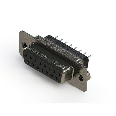 628-015-228-042 by EDAC Inc. - CONNECTOR D SUB RCPT 15POS VERT METAL