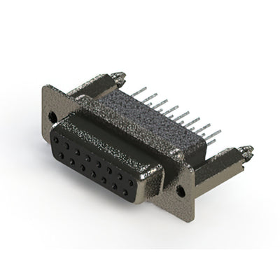 628-015-261-056 by EDAC Inc. - CONNECTOR D-SUB RCPT 15POS VERT SLDR