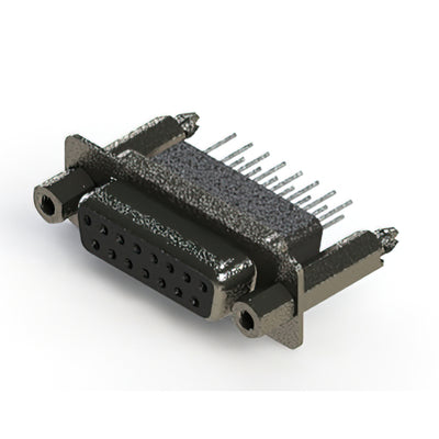 628-015-271-277 by EDAC Inc. - CONNECTOR D-SUB RCPT 15POS VERT SLDR