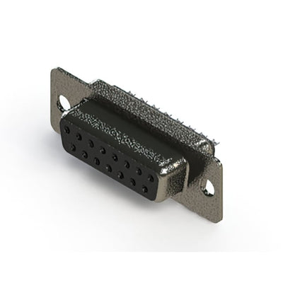 628-015-322-041 by EDAC Inc. - CONNECTOR D SUB RCPT 15POS VERT METAL