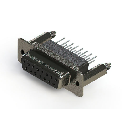 628-015-381-056 by EDAC Inc. - CONNECTOR D-SUB RCPT 15POS VERT SLDR