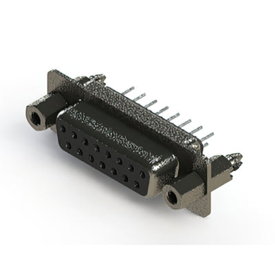 628-015-620-247 by EDAC Inc. - CONNECTOR D-SUB RCPT 15POS VERT SLDR