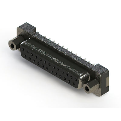 628-025-220-013 by EDAC Inc. - CONNECTOR D SUB RCPT 25POS VERT PLAST