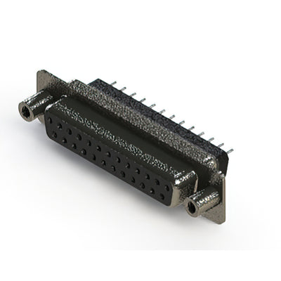 628-025-228-048 by EDAC Inc. - CONNECTOR D SUB RCPT 25POS VERT METAL
