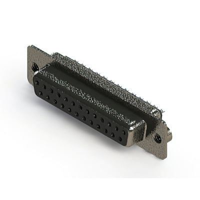 628-025-322-042 by EDAC Inc. - CONNECTOR D SUB RCPT 25POS VERT METAL