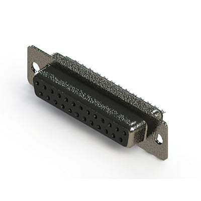 628-025-622-041 by EDAC Inc. - CONNECTOR D SUB RCPT 25POS VERT METAL