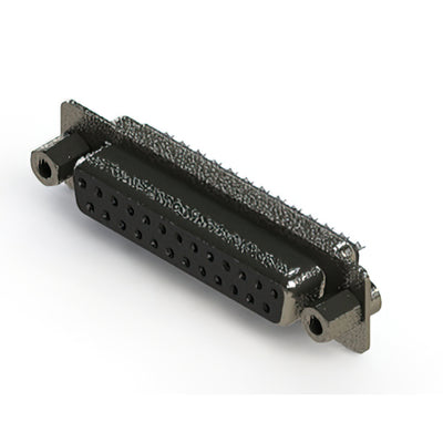 628-025-622-043 by EDAC Inc. - CONNECTOR D SUB RCPT 25POS VERT METAL
