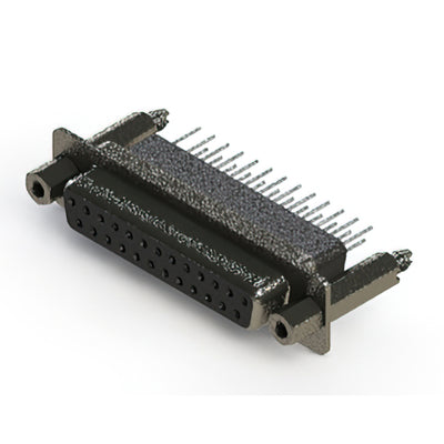 628-025-671-257 by EDAC Inc. - CONNECTOR D-SUB RCPT 25POS VERT SLDR