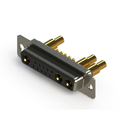 628-13W3222-7T1 by EDAC Inc. - CONNECTOR D-SUB RCPT 13POS SLDR CUP