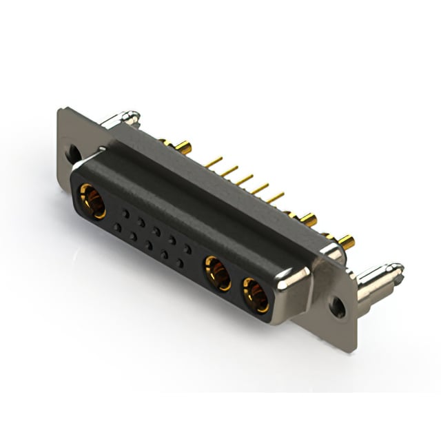 628-13W3624-1TD by EDAC Inc. - CONNECTOR D-SUB RCPT 13POS VERT SLDR