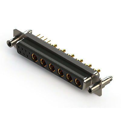 628-13W6224-1NE by EDAC Inc. - CONNECTOR D-SUB RCPT 13POS VERT SLDR
