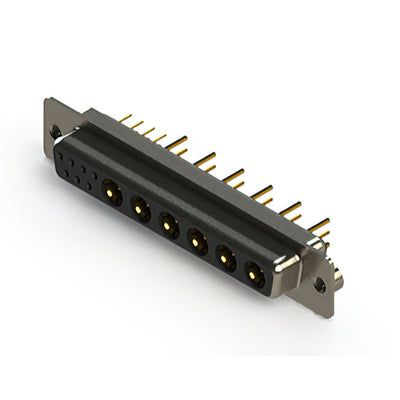 628-13W6224-5TA by EDAC Inc. - CONNECTOR D-SUB RCPT 13POS VERT SLDR