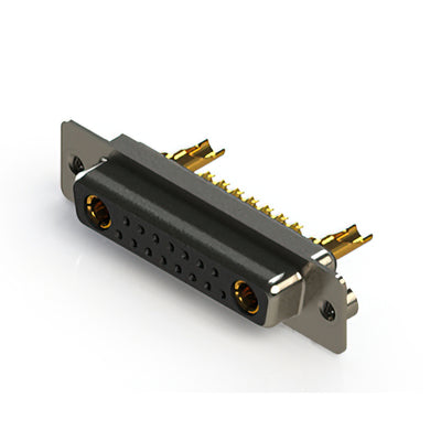 628-17W2222-2TA by EDAC Inc. - CONNECTOR D-SUB RCPT 17POS SLDR CUP