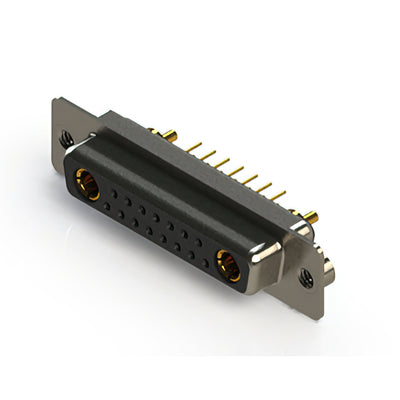 628-17W2224-1T2 by EDAC Inc. - CONNECTOR D-SUB RCPT 17POS VERT SLDR