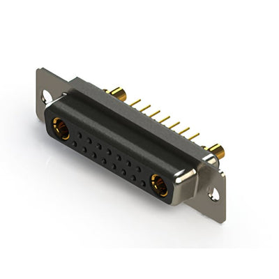 628-17W2224-3N1 by EDAC Inc. - CONNECTOR D-SUB RCPT 17POS VERT SLDR
