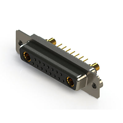 628-17W2224-4T2 by EDAC Inc. - CONNECTOR D-SUB RCPT 17POS VERT SLDR