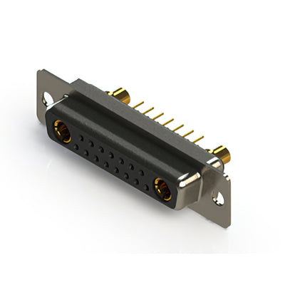 628-17W2624-4N1 by EDAC Inc. - CONNECTOR D-SUB RCPT 17POS VERT SLDR
