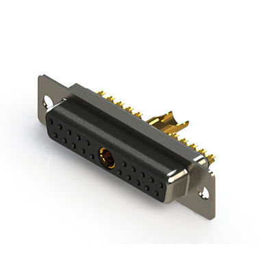 628-21W1222-4N1 by EDAC Inc. - CONNECTOR D-SUB RCPT 21POS SLDR CUP
