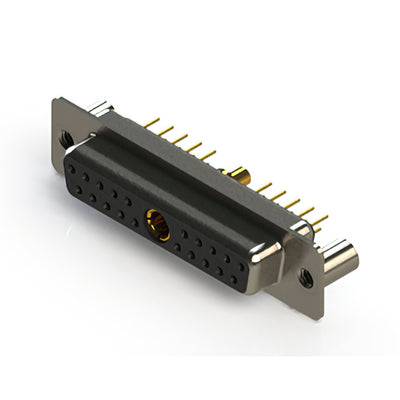 628-21W1224-2N3 by EDAC Inc. - CONNECTOR D-SUB RCPT 21POS VERT SLDR
