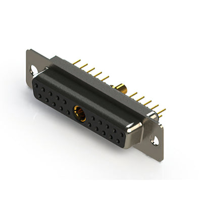 628-21W1224-3T1 by EDAC Inc. - CONNECTOR D-SUB RCPT 21POS VERT SLDR