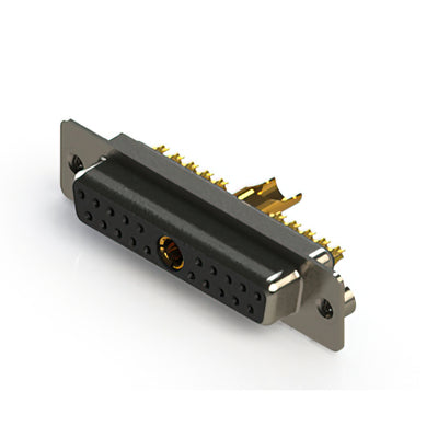628-21W1622-4TA by EDAC Inc. - CONNECTOR D-SUB RCPT 21POS SLDR CUP