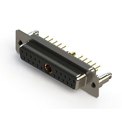 628-21W1624-1N5 by EDAC Inc. - CONNECTOR D-SUB RCPT 21POS VERT SLDR