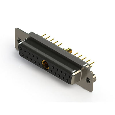 628-21W1624-2N2 by EDAC Inc. - CONNECTOR D-SUB RCPT 21POS VERT SLDR