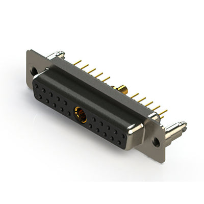 628-21W1624-2ND by EDAC Inc. - CONNECTOR D-SUB RCPT 21POS VERT SLDR