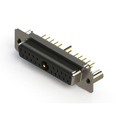 628-21W1624-7T3 by EDAC Inc. - CONNECTOR D-SUB RCPT 21POS VERT SLDR