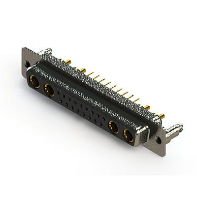 628-21W4224-1ND by EDAC Inc. - CONNECTOR D-SUB RCPT 21POS VERT SLDR