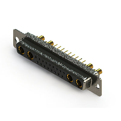 628-21W4624-3N1 by EDAC Inc. - CONNECTOR D-SUB RCPT 21POS VERT SLDR
